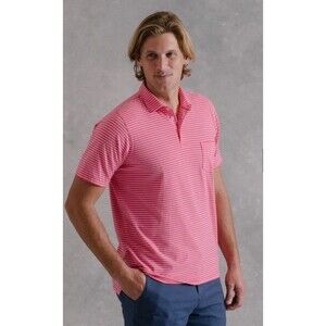 B.Draddy Men’s Tommy Polo Golf Shirt Pima Cotton Golf Course Sz M